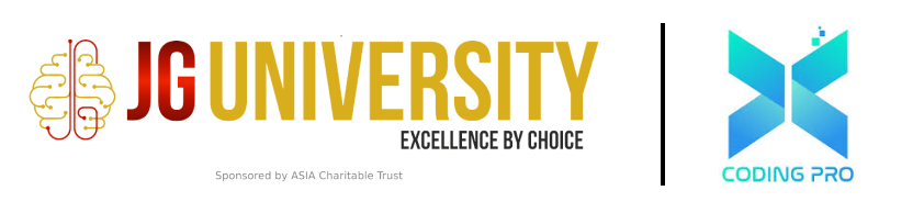 JG University logo
